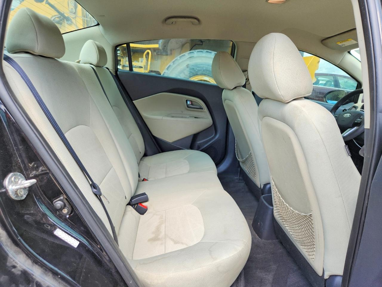 2012 Kia Rio Lx Black vin: KNADM4A30C6046948