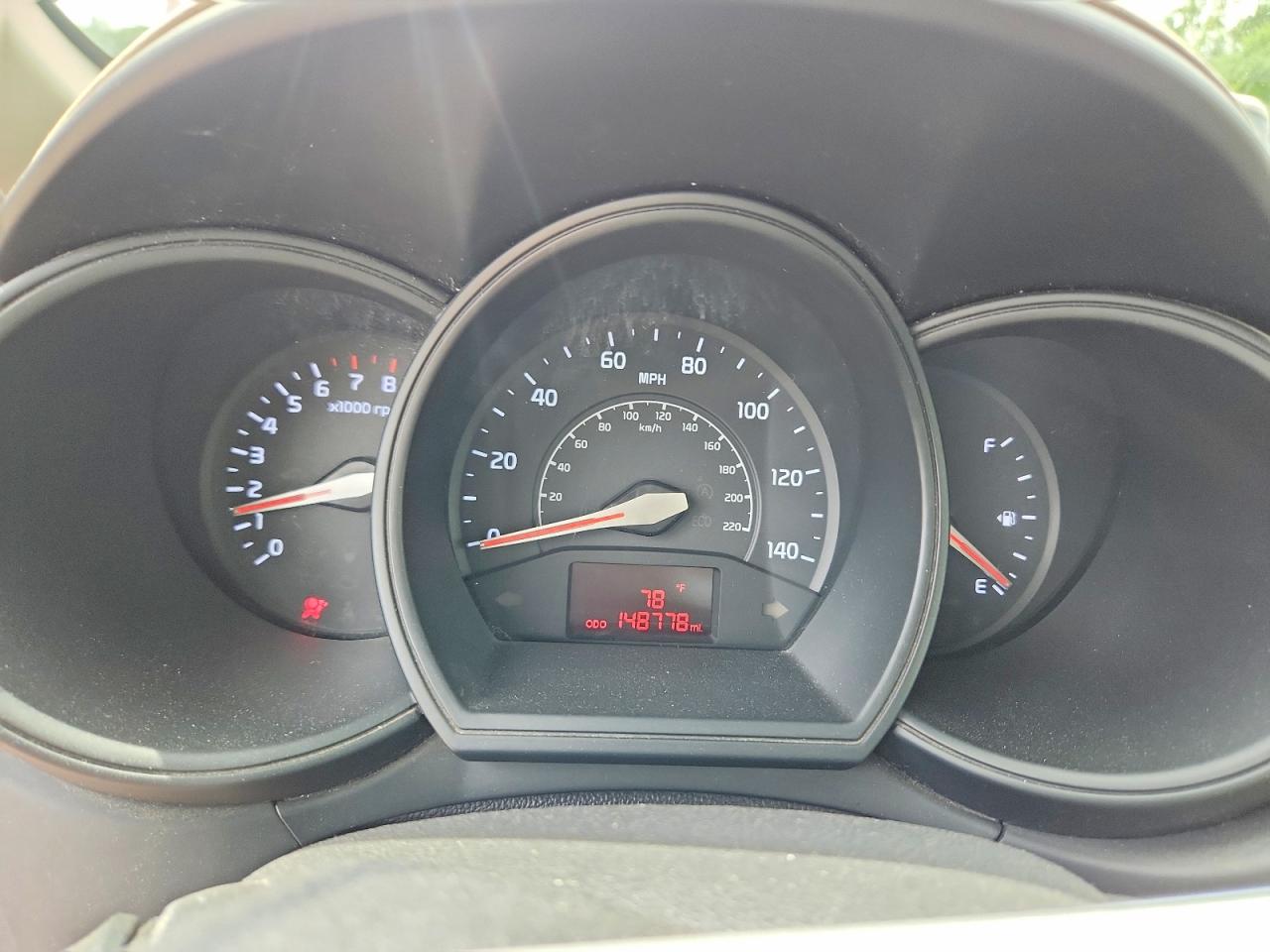 2013 Kia Rio Lx Burgundy vin: KNADM4A30D6114263