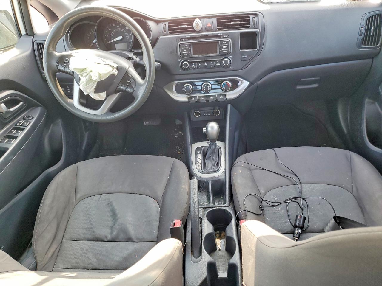 2013 Kia Rio Lx Белый vin: KNADM4A30D6160613