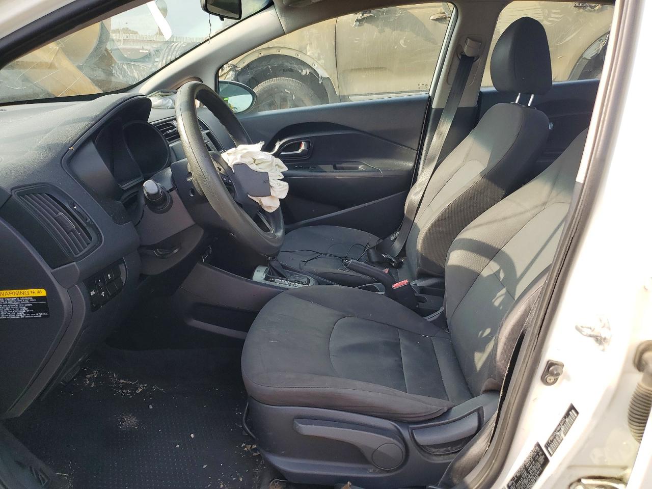 2013 Kia Rio Lx Белый vin: KNADM4A30D6160613