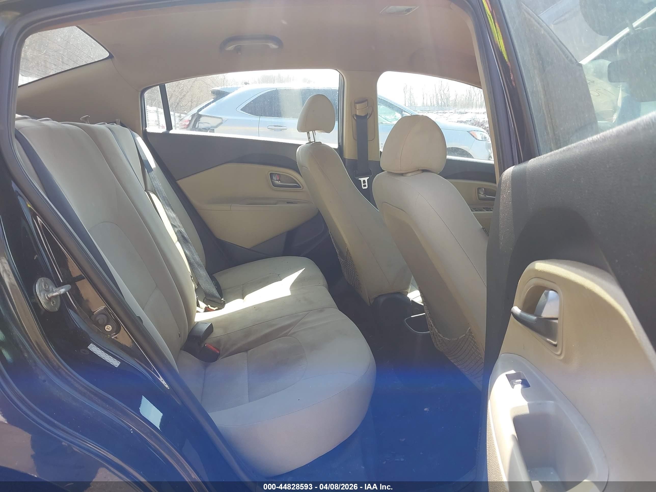 2013 Kia Rio Lx Black vin: KNADM4A30D6170915
