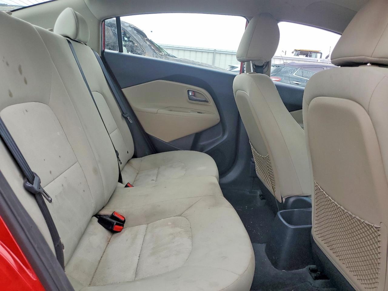 2013 Kia Rio Lx Красный vin: KNADM4A30D6209891