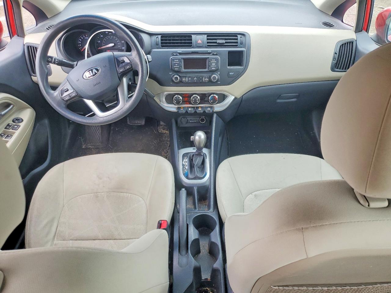 2013 Kia Rio Lx Красный vin: KNADM4A30D6209891