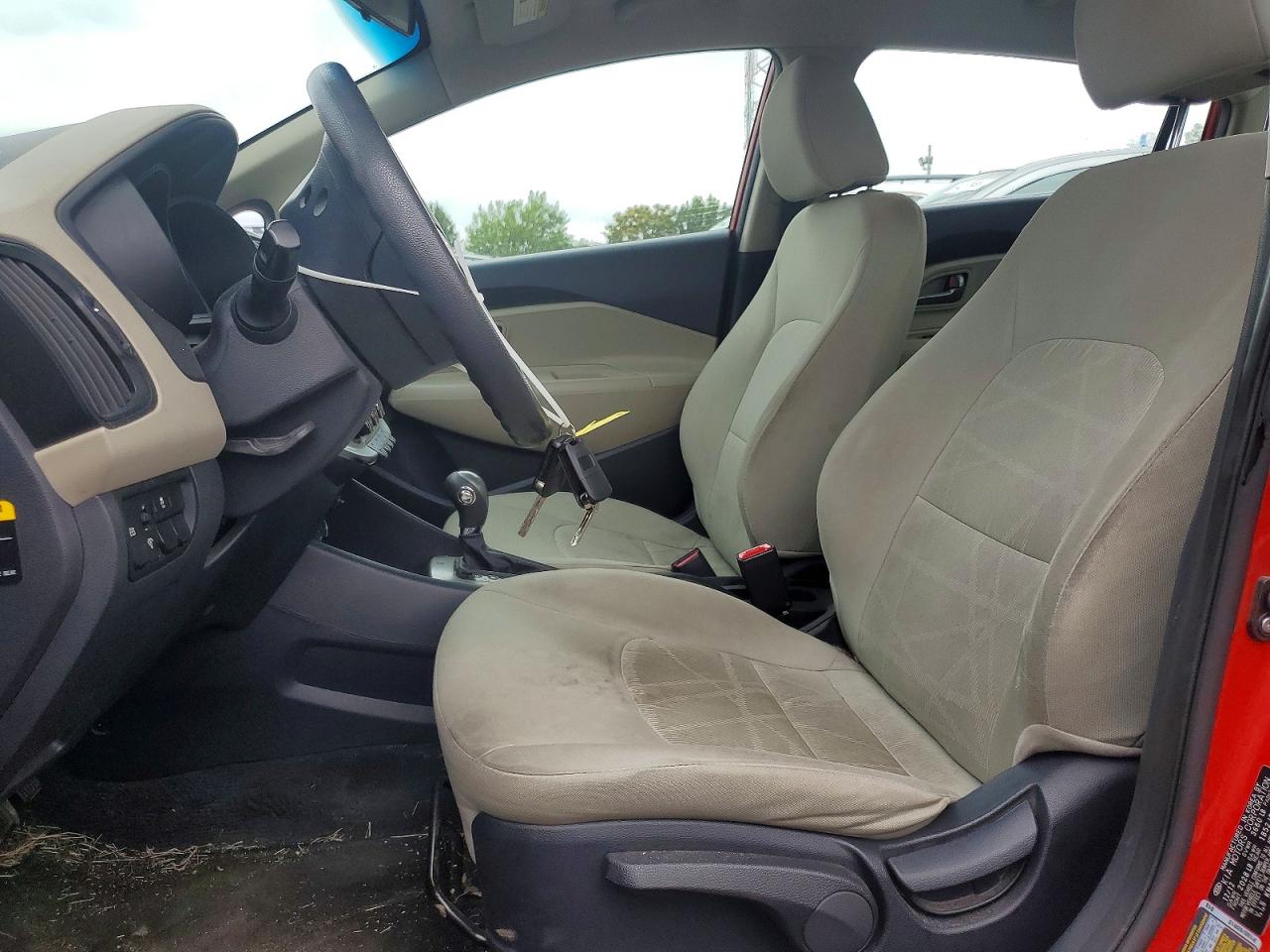 2013 Kia Rio Lx Красный vin: KNADM4A30D6209891