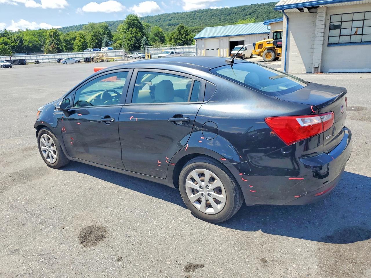 2013 Kia Rio Lx Black vin: KNADM4A30D6294649