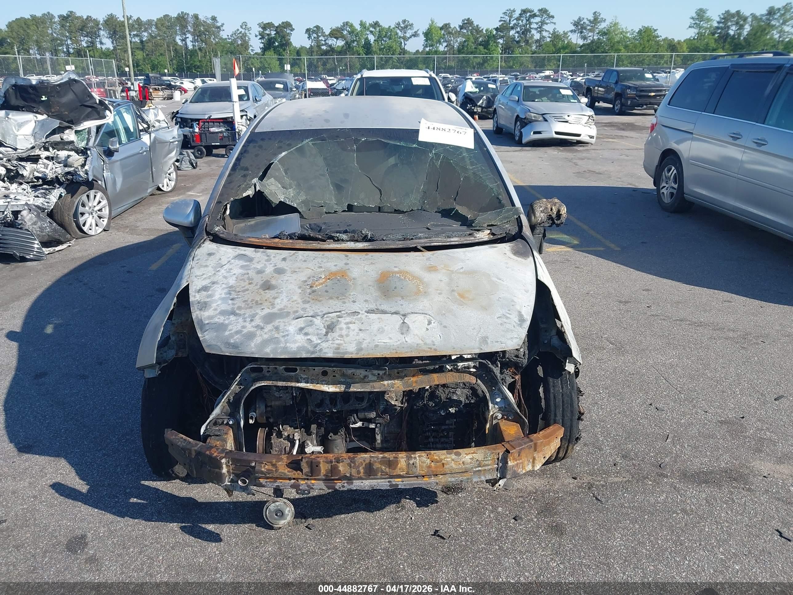 2013 Kia Rio Lx Silver vin: KNADM4A30D6300045