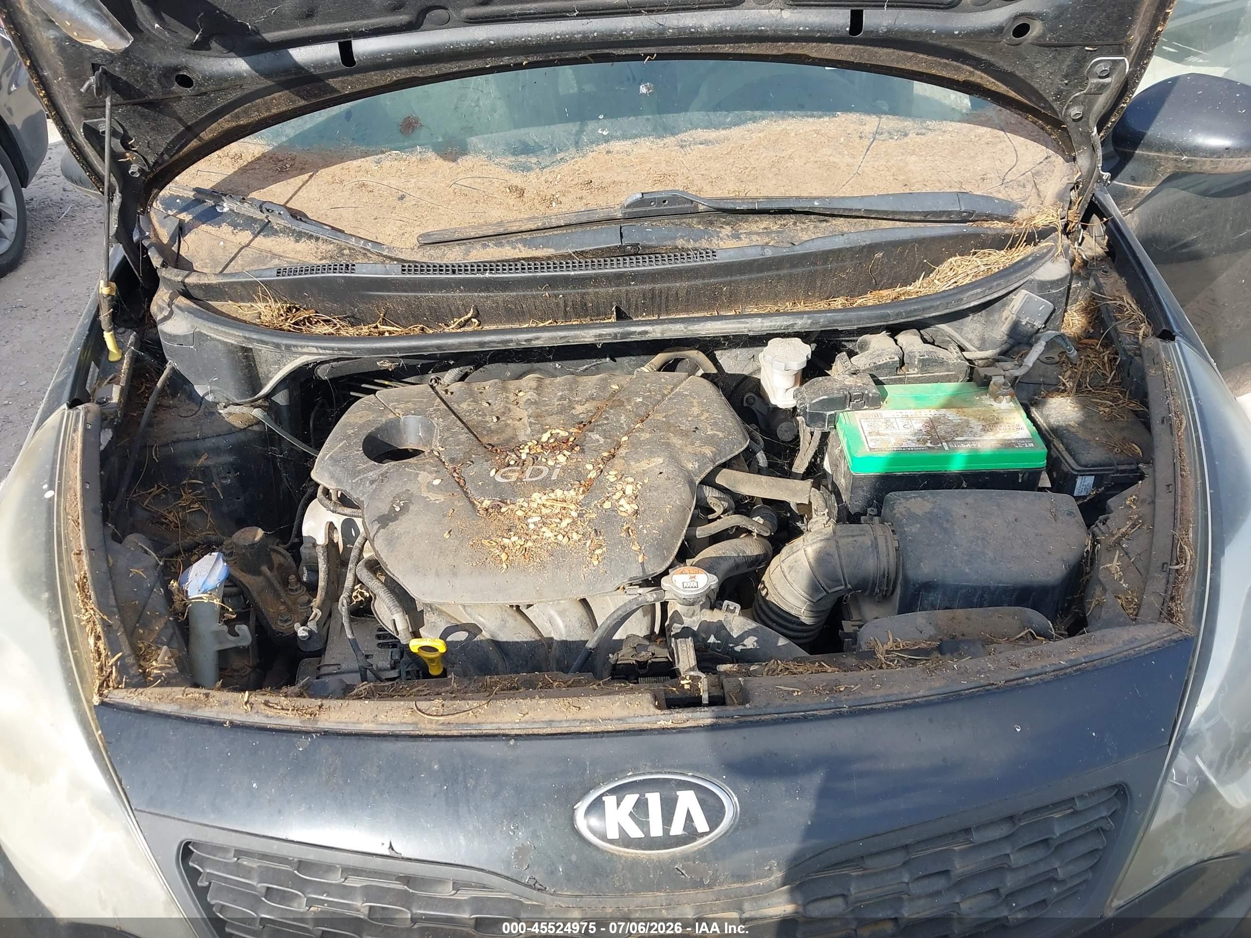 2014 Kia Rio Lx Black vin: KNADM4A30E6399046