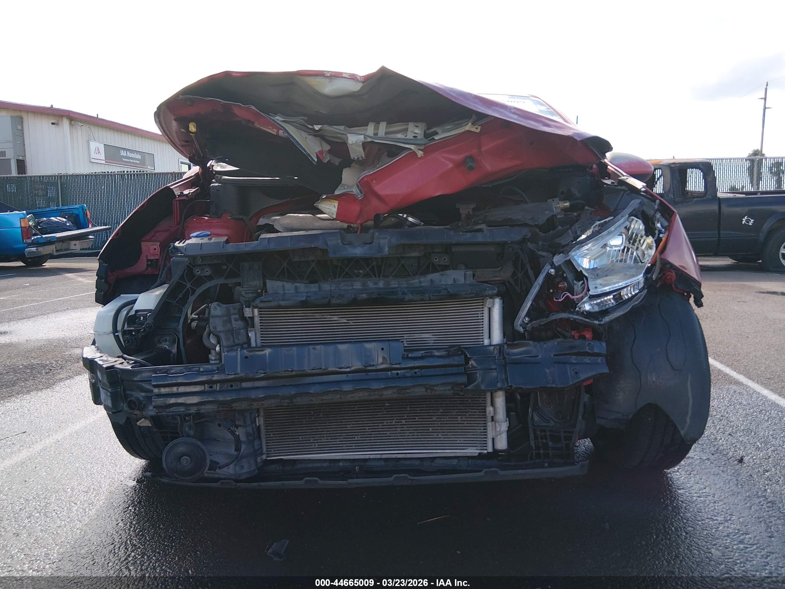 2015 Kia Rio Lx Red vin: KNADM4A30F6458050