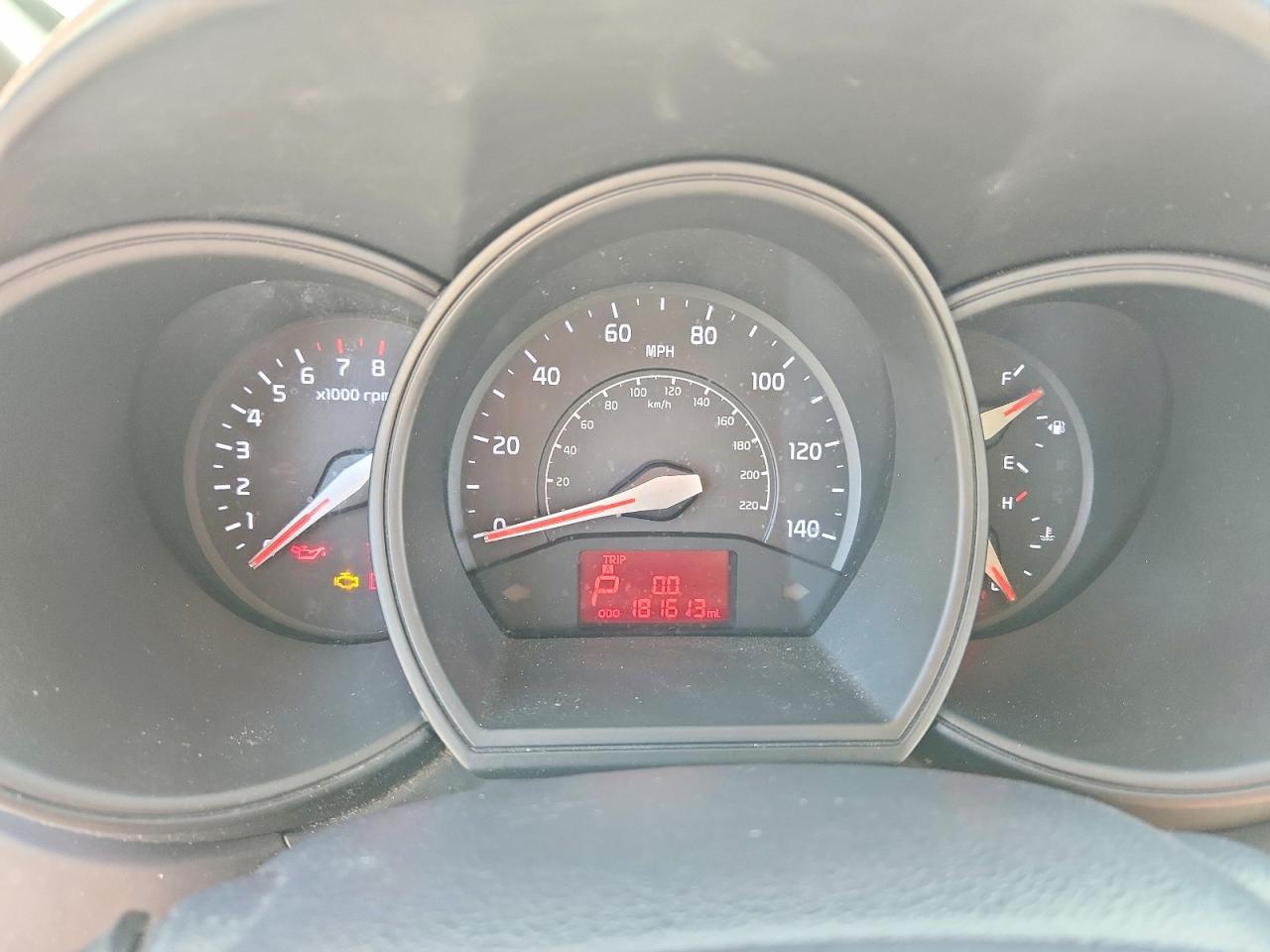2015 Kia Rio Lx Black vin: KNADM4A30F6487225