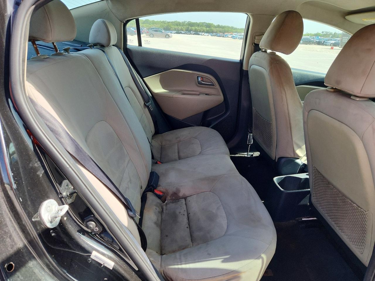 2015 Kia Rio Lx Black vin: KNADM4A30F6487225