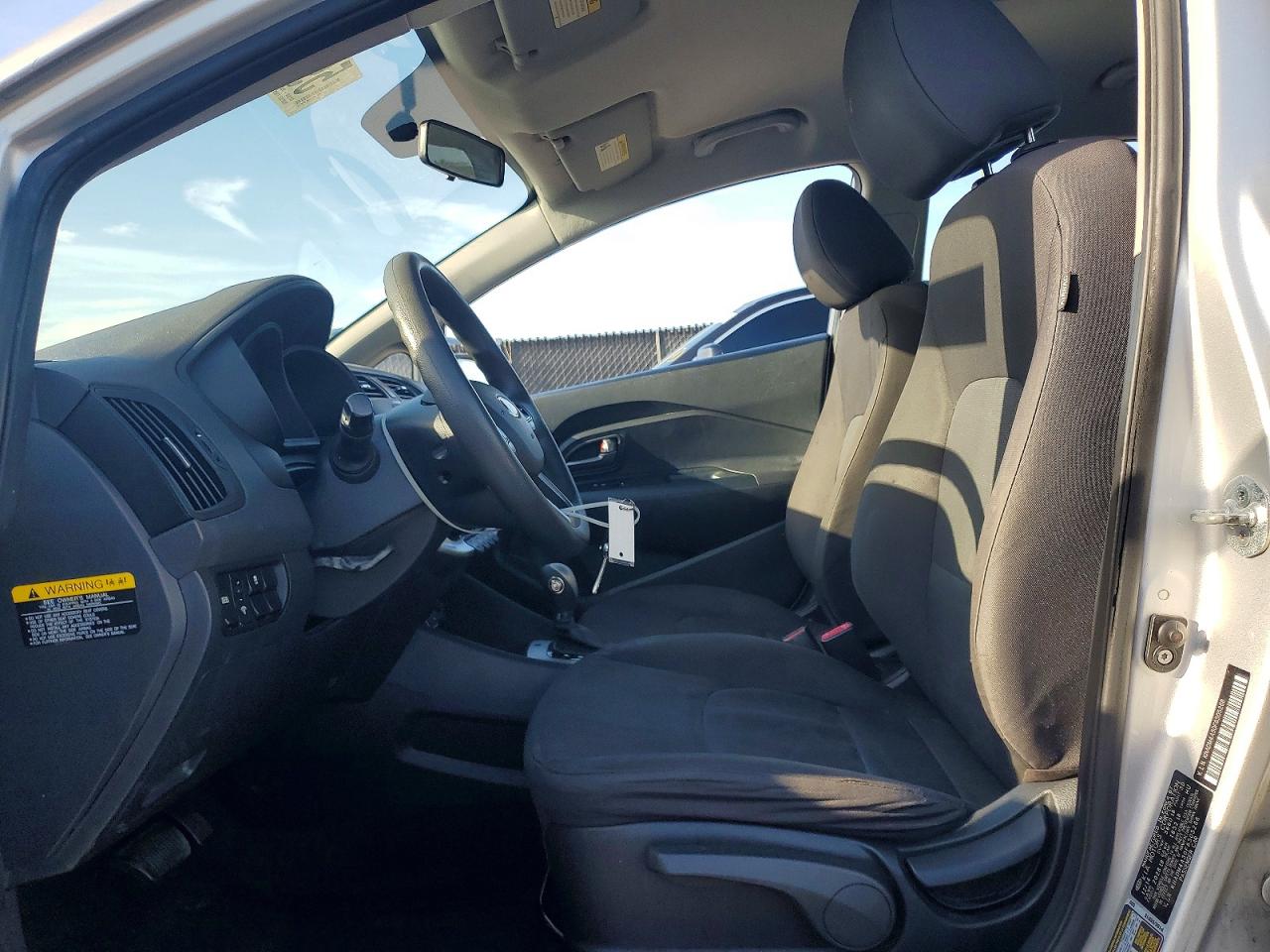 2015 Kia Rio Lx Silver vin: KNADM4A30F6505268