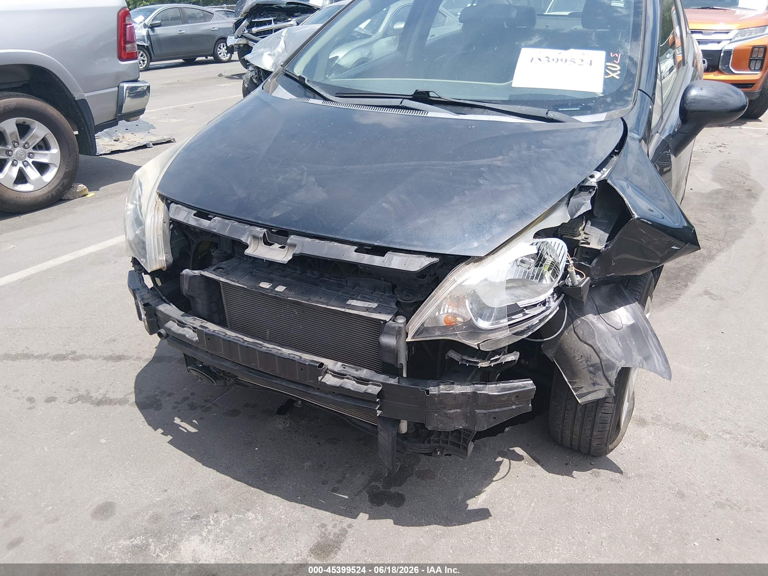 2015 Kia Rio Lx Black vin: KNADM4A30F6520644