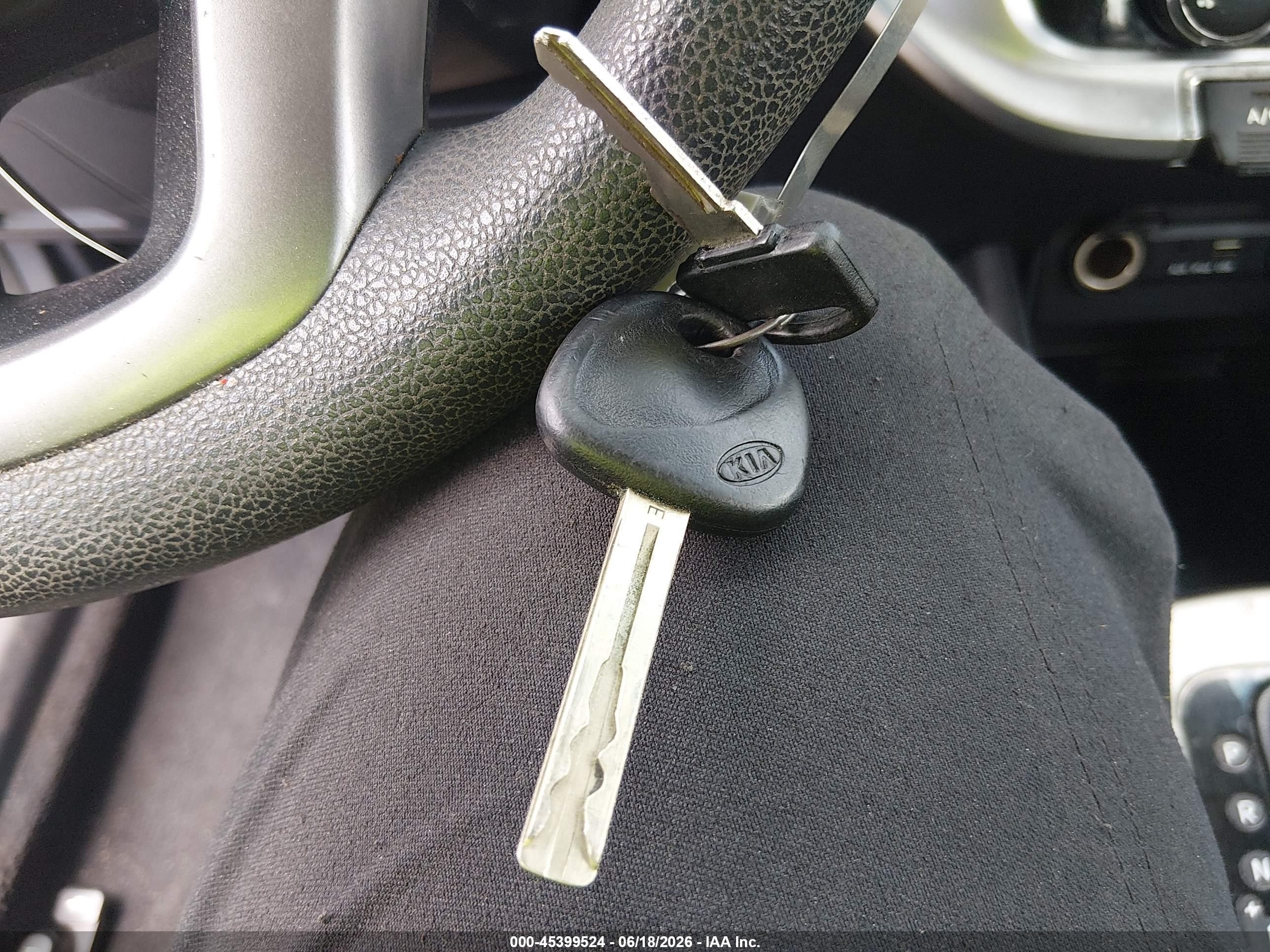 2015 Kia Rio Lx Black vin: KNADM4A30F6520644