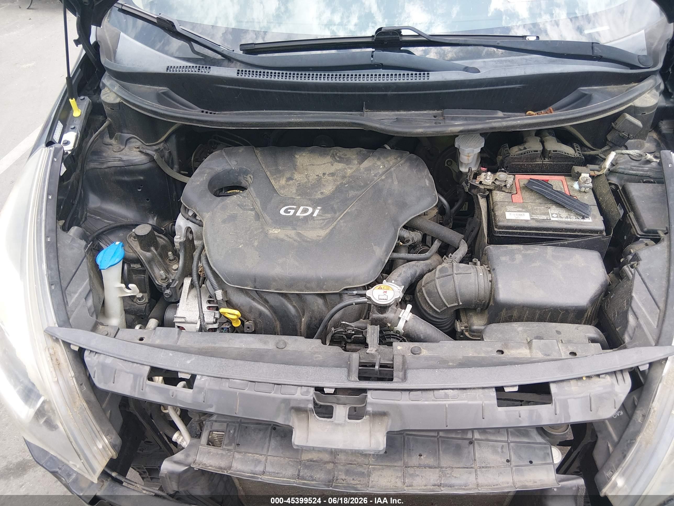 2015 Kia Rio Lx Black vin: KNADM4A30F6520644