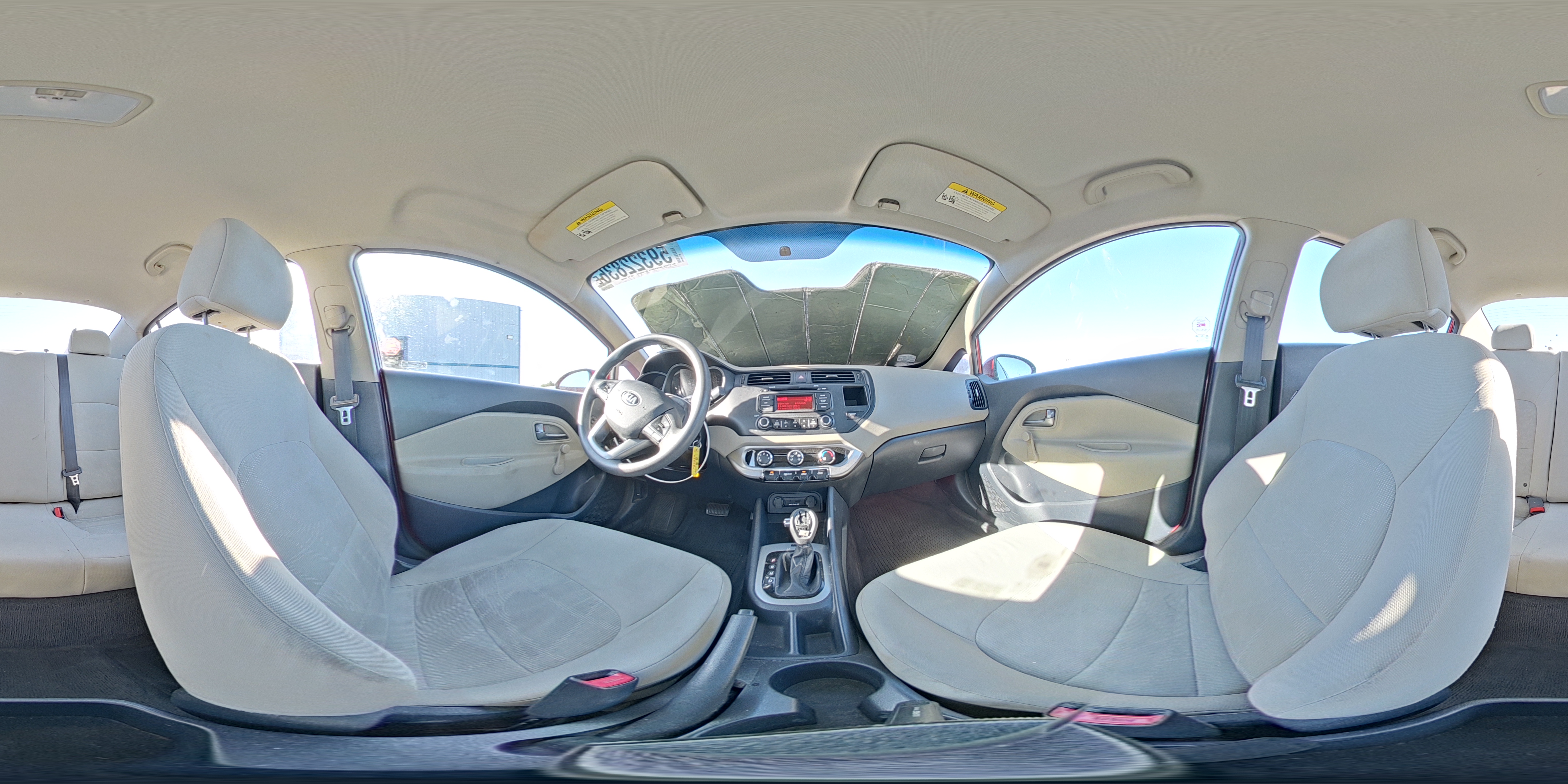 2013 Kia Rio Lx Red vin: KNADM4A31D6174469