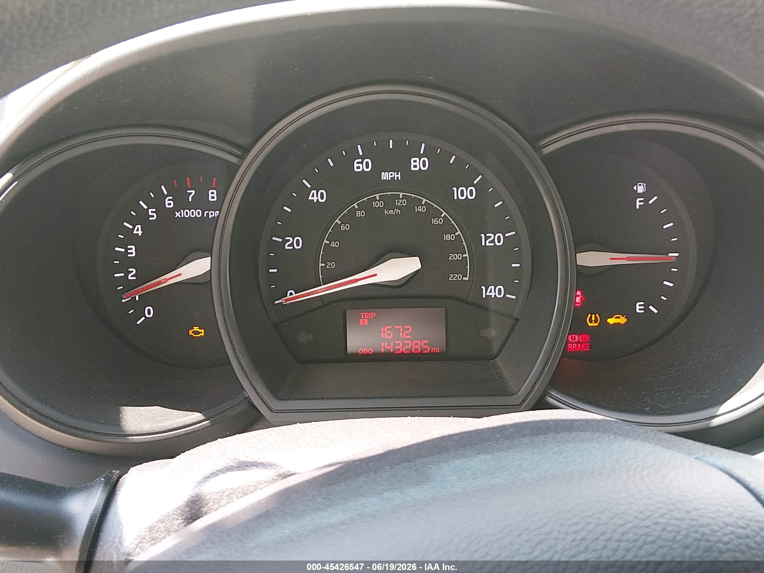 2013 Kia Rio Lx Белый vin: KNADM4A31D6188680