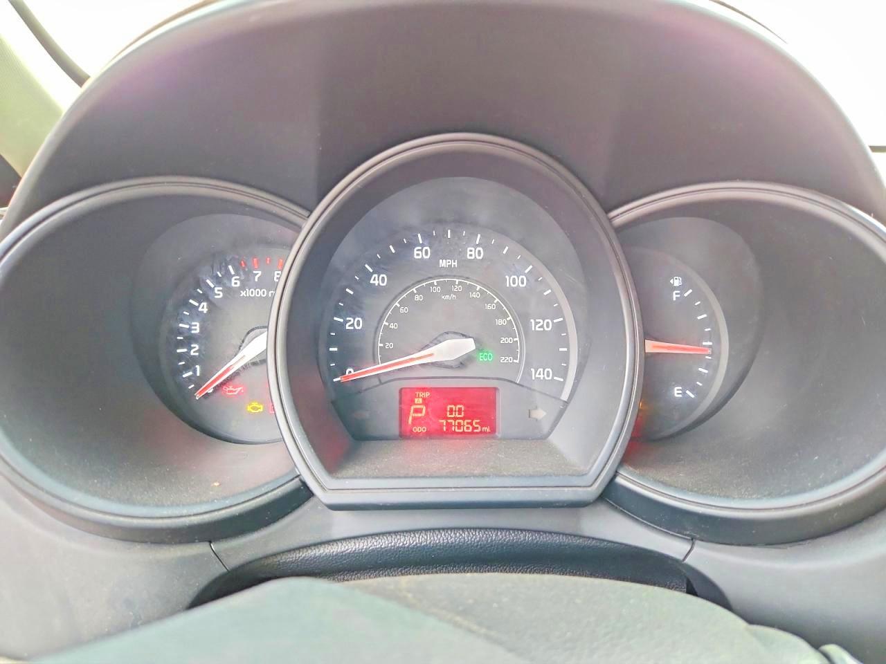 2013 Kia Rio Lx Red vin: KNADM4A31D6193751