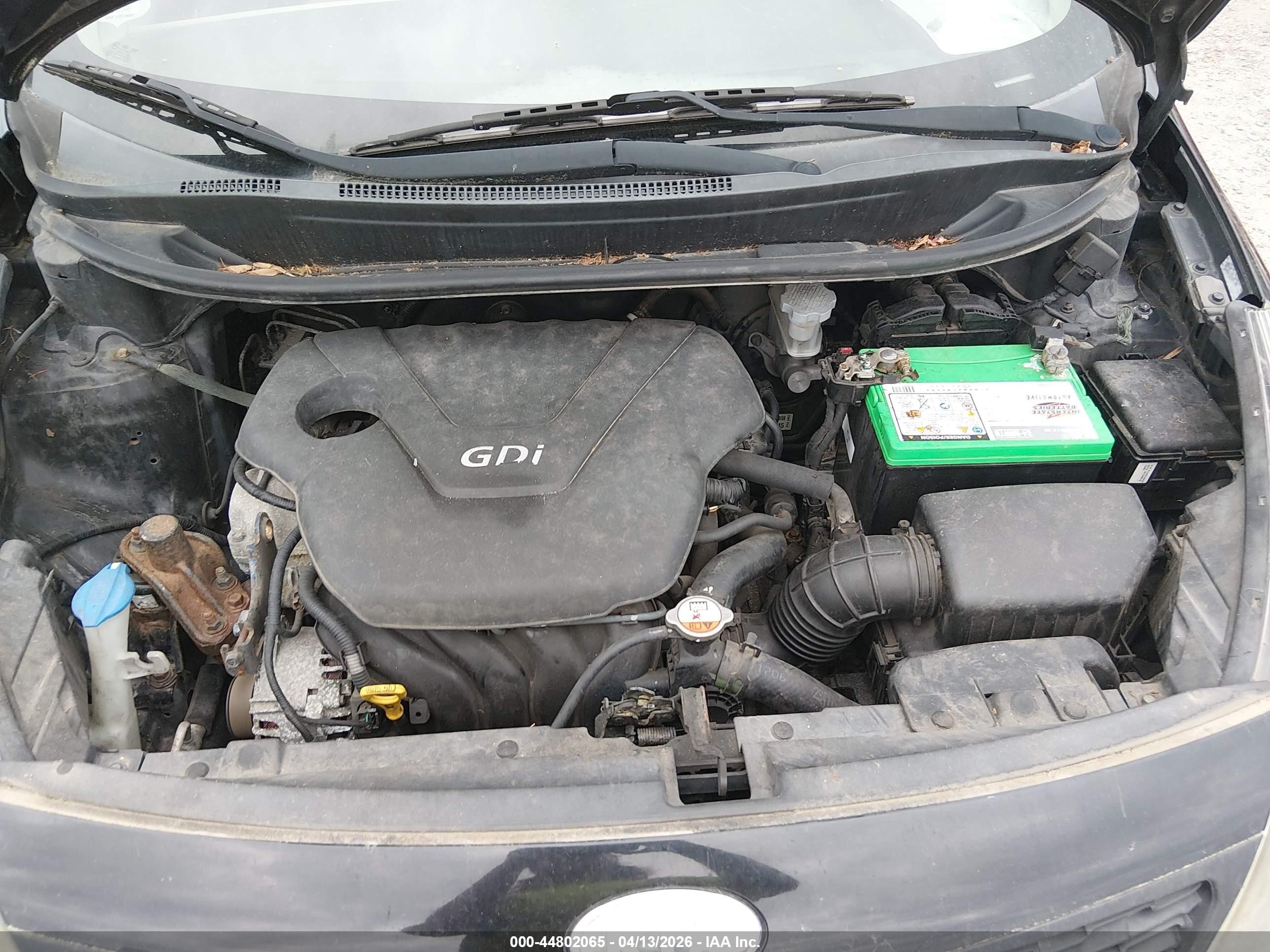 2013 Kia Rio Lx Черный vin: KNADM4A31D6286012