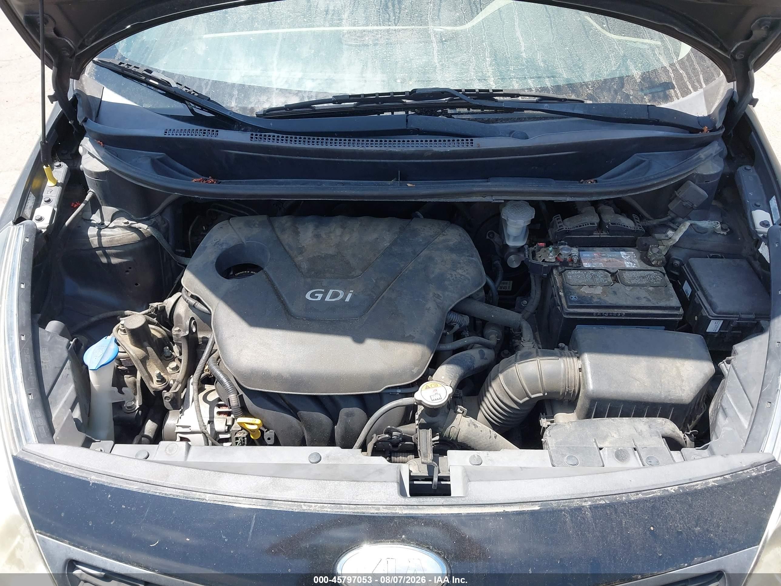 2014 Kia Rio Lx Black vin: KNADM4A31E6333475