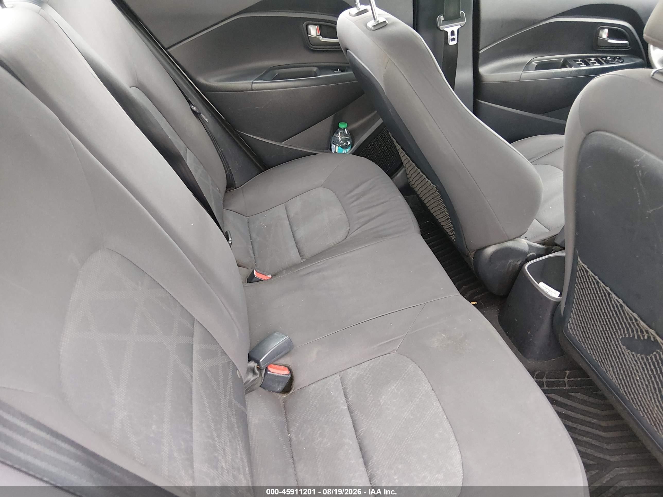 2014 Kia Rio Lx Silver vin: KNADM4A31E6350941
