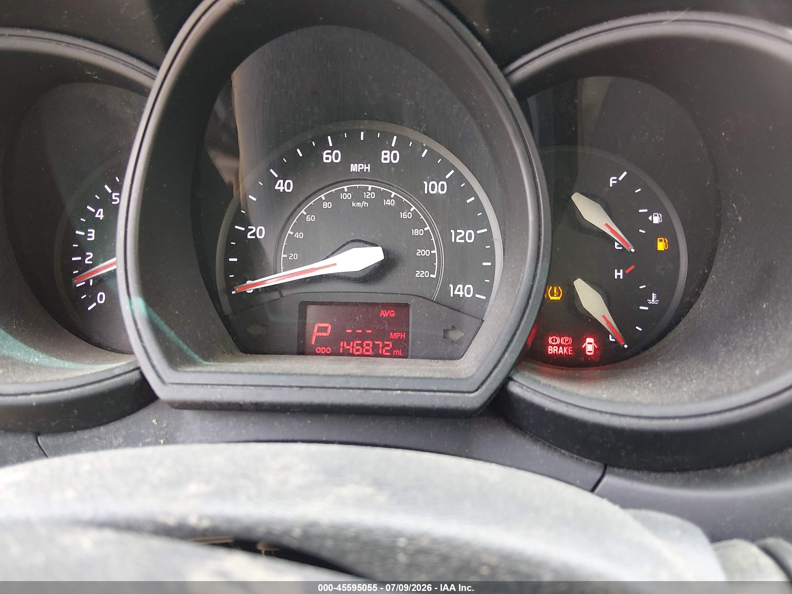 2015 Kia Rio Lx Red vin: KNADM4A31F6462124