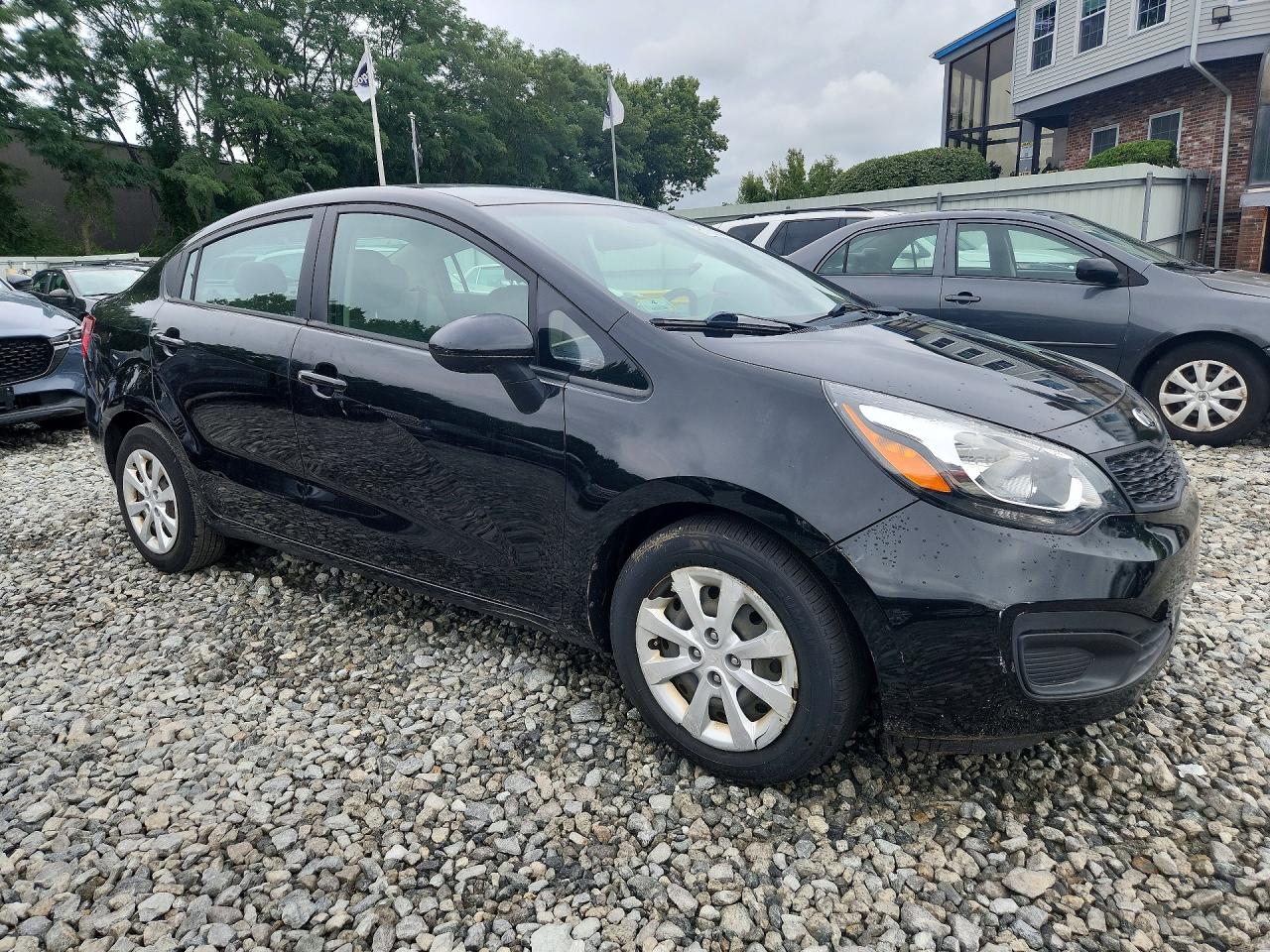 2015 Kia Rio Lx Black vin: KNADM4A31F6528767