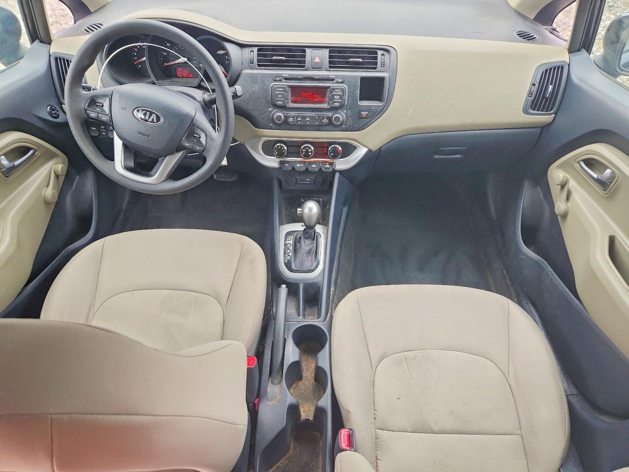 2015 Kia Rio Lx Black vin: KNADM4A31F6528767