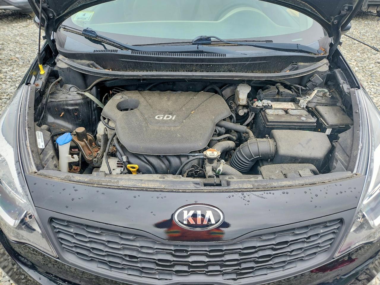 2015 Kia Rio Lx Black vin: KNADM4A31F6528767