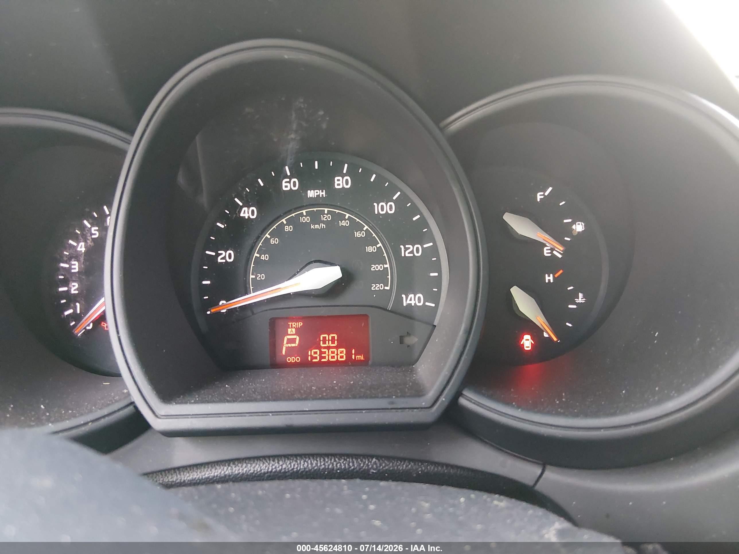 2015 Kia Rio Lx Silver vin: KNADM4A31F6529370