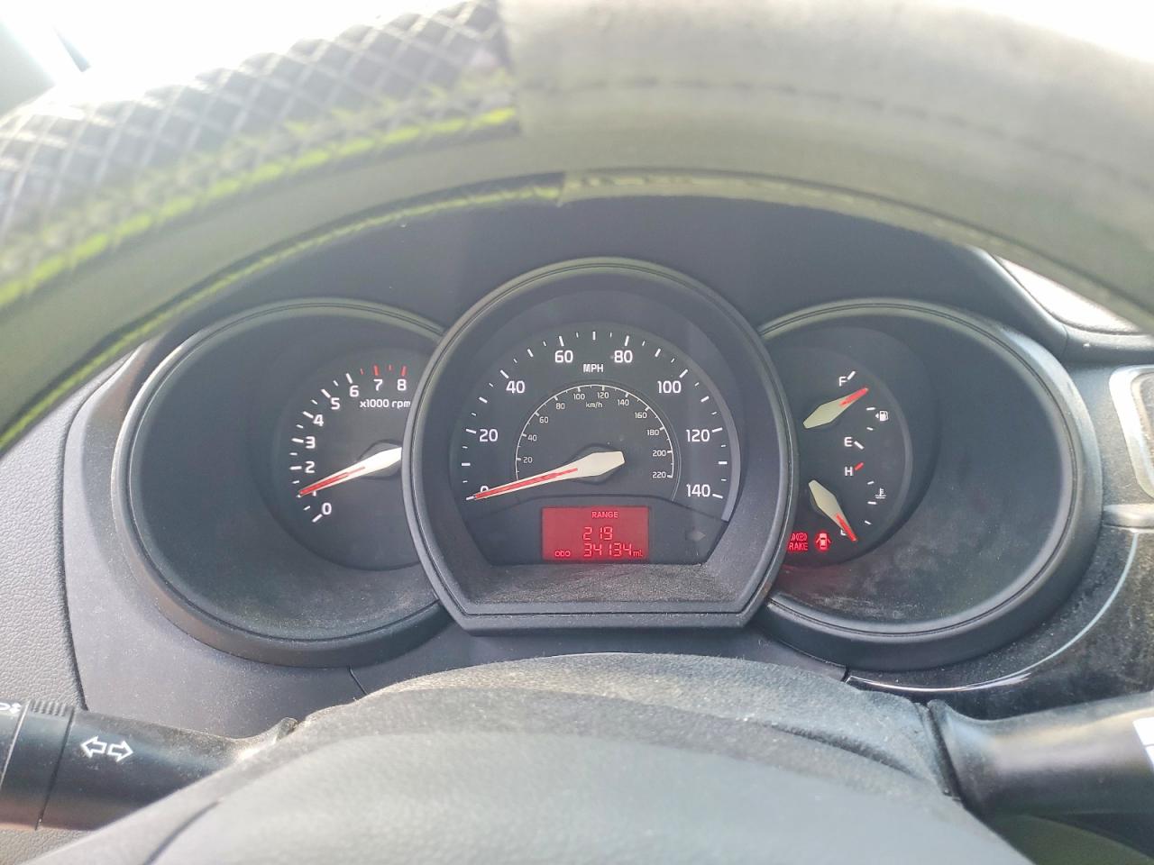 2017 Kia Rio Lx Red vin: KNADM4A31H6039451