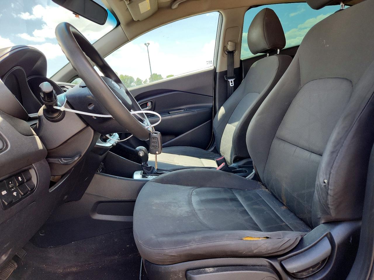 2012 Kia Rio Lx Silver vin: KNADM4A32C6085010