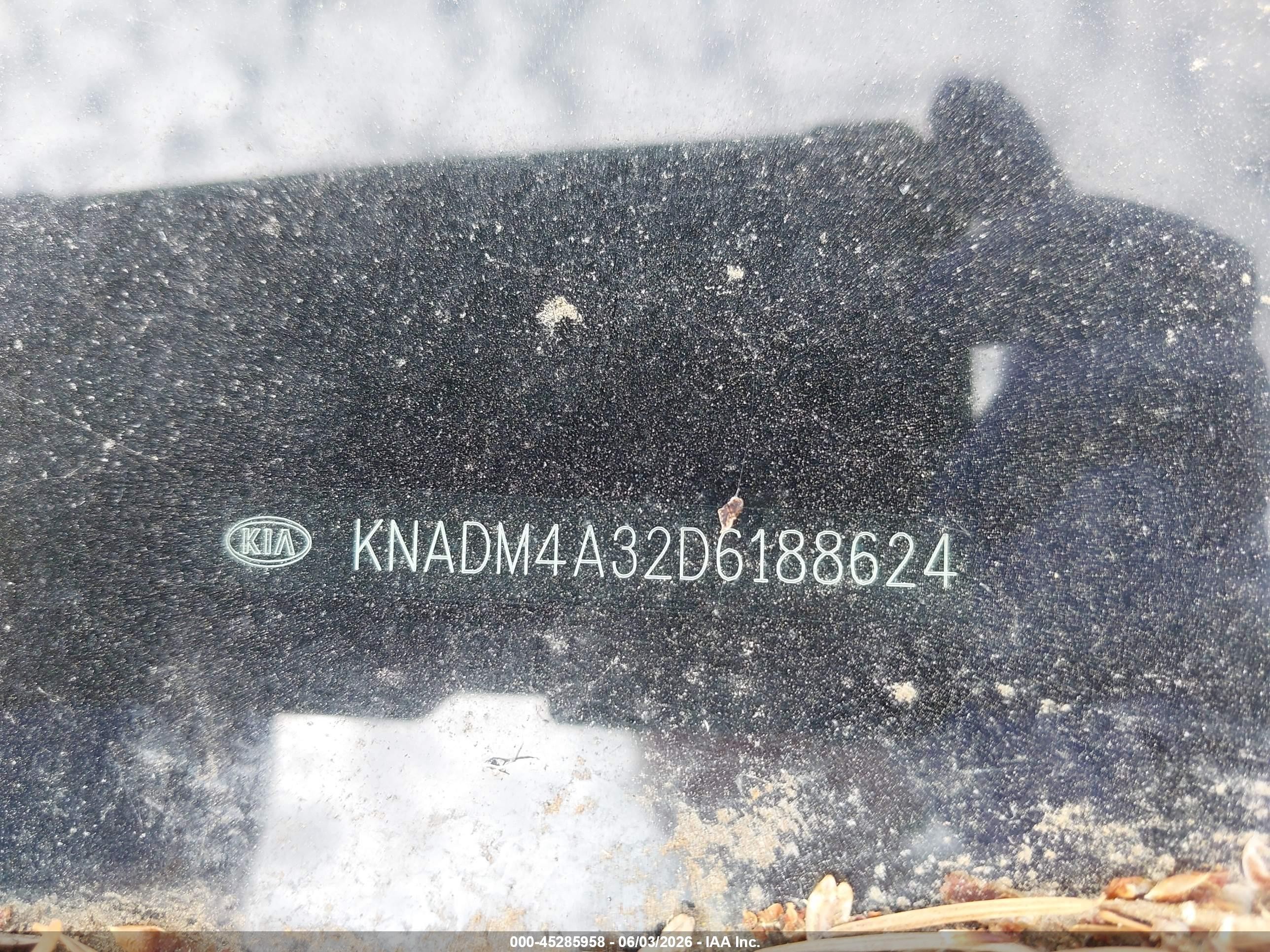 2013 Kia Rio Lx Красный vin: KNADM4A32D6188624
