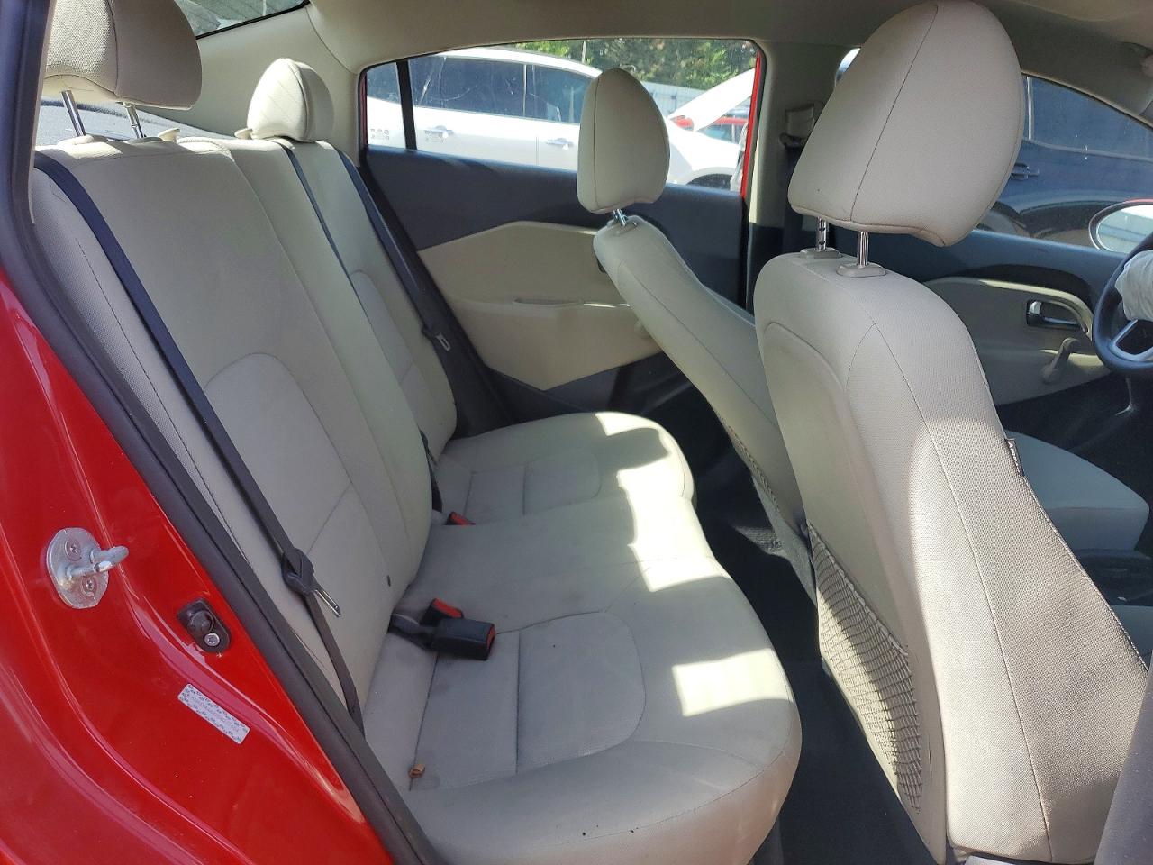 2013 Kia Rio Lx Red vin: KNADM4A32D6277464