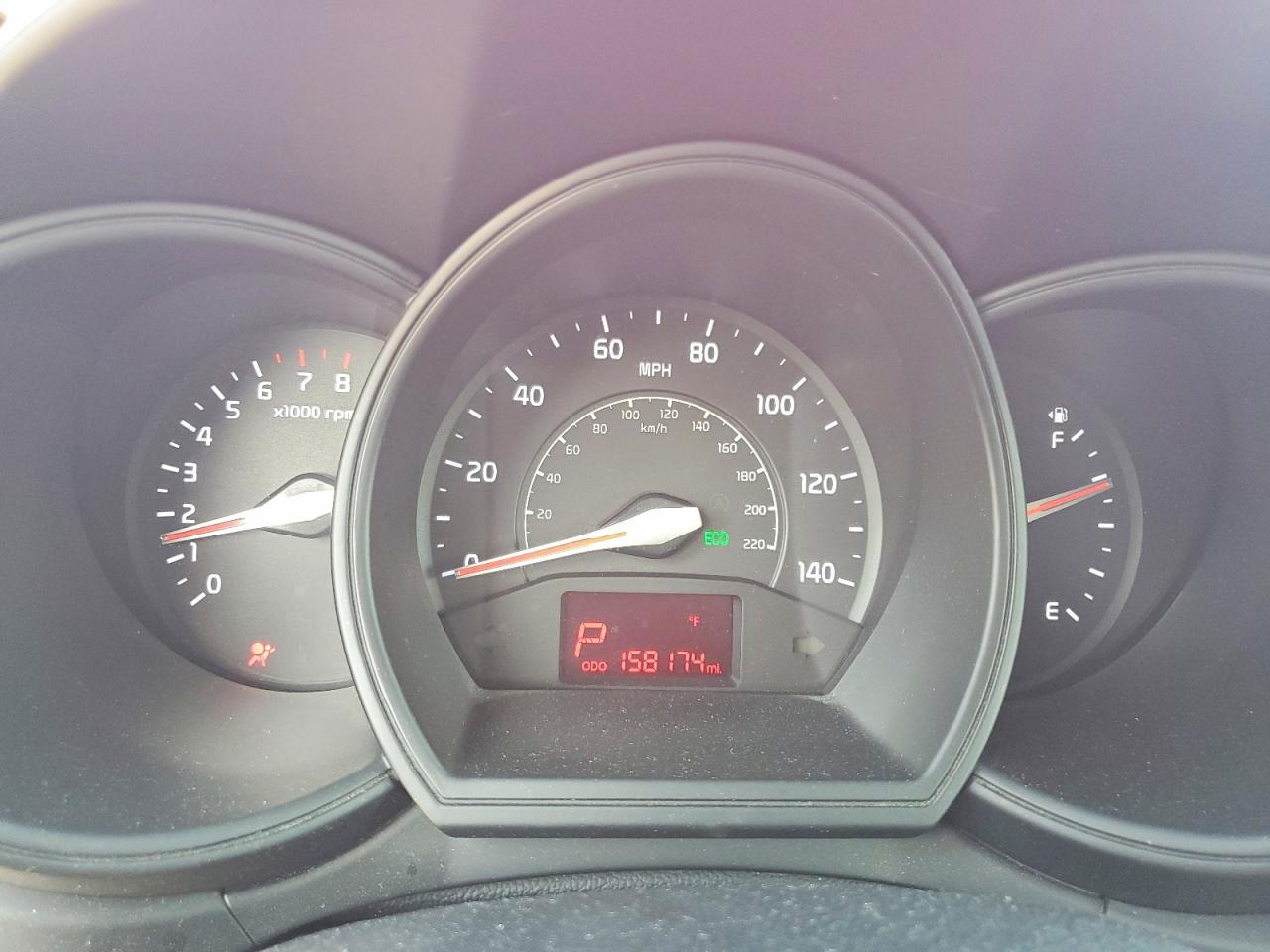 2013 Kia Rio Lx Red vin: KNADM4A32D6277464