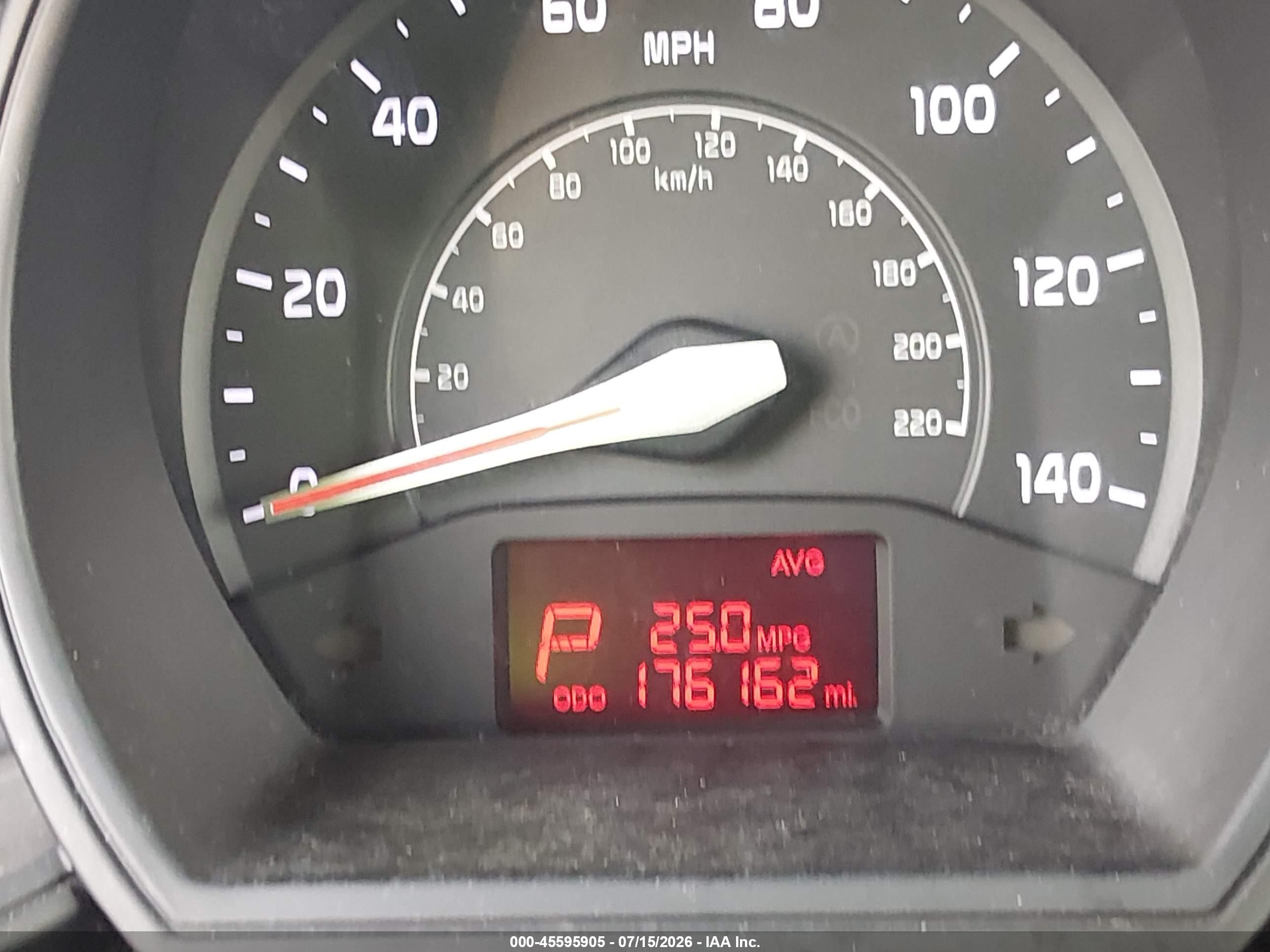 2013 Kia Rio Lx Red vin: KNADM4A32D6282261