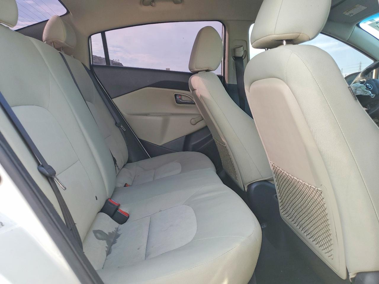 2013 Kia Rio Lx White vin: KNADM4A32D6291493