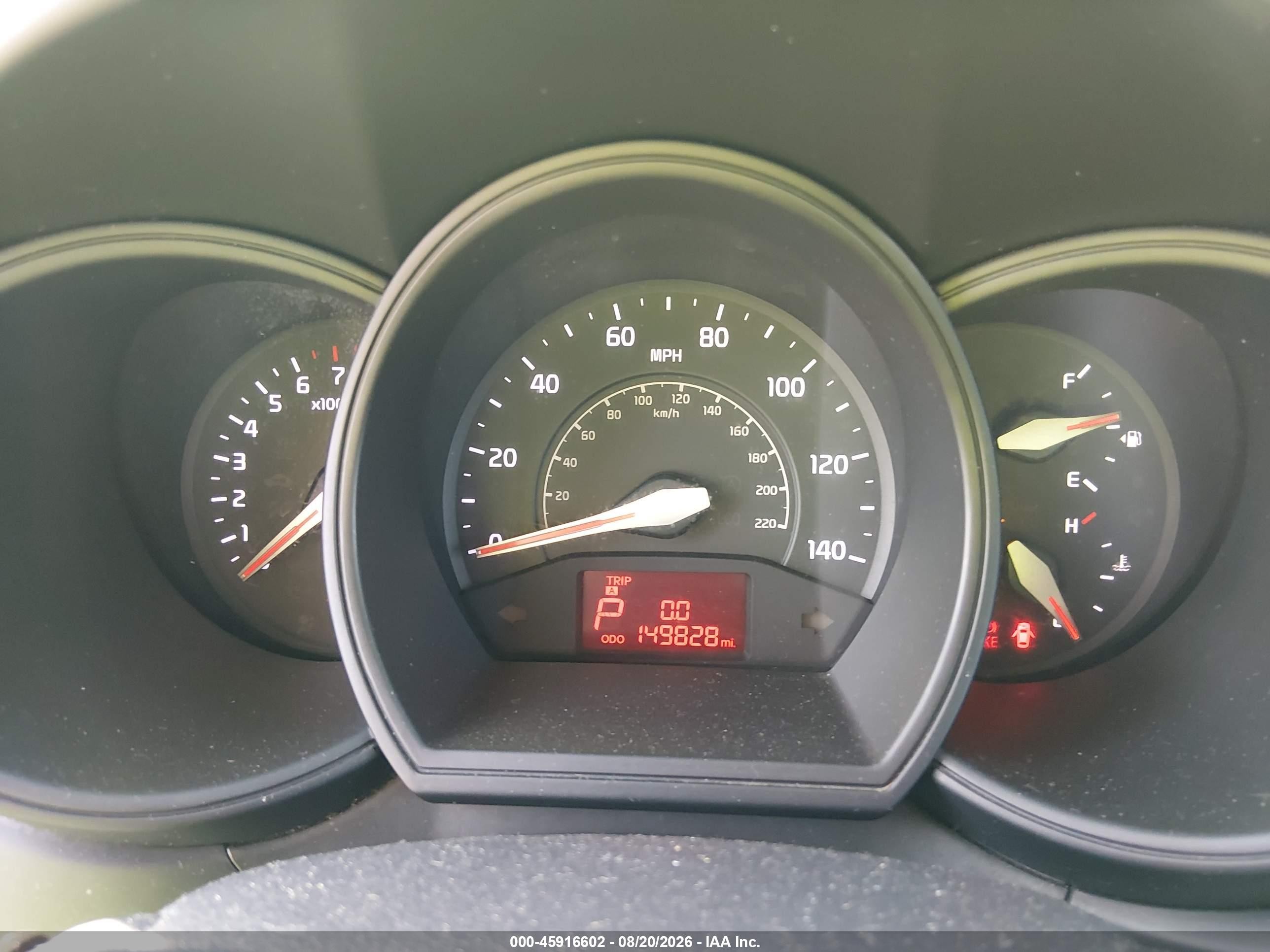 2015 Kia Rio Lx Silver vin: KNADM4A32F6421775