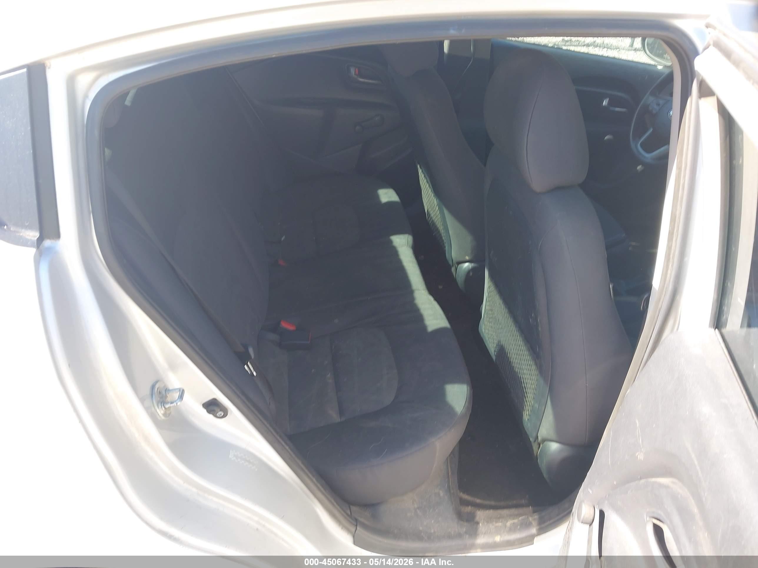2015 Kia Rio Lx Gray vin: KNADM4A32F6451410