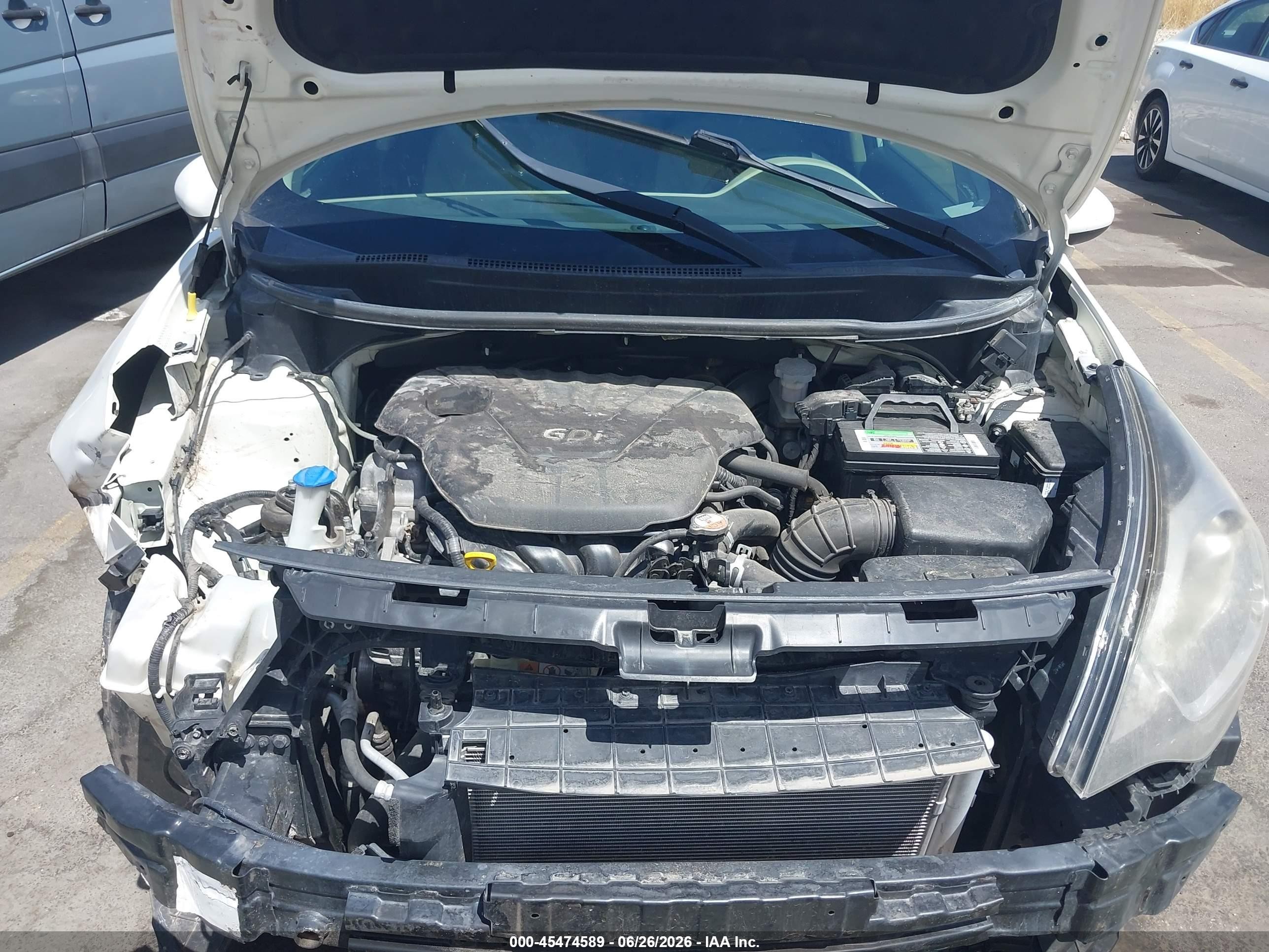 2015 Kia Rio Lx Белый vin: KNADM4A32F6458079