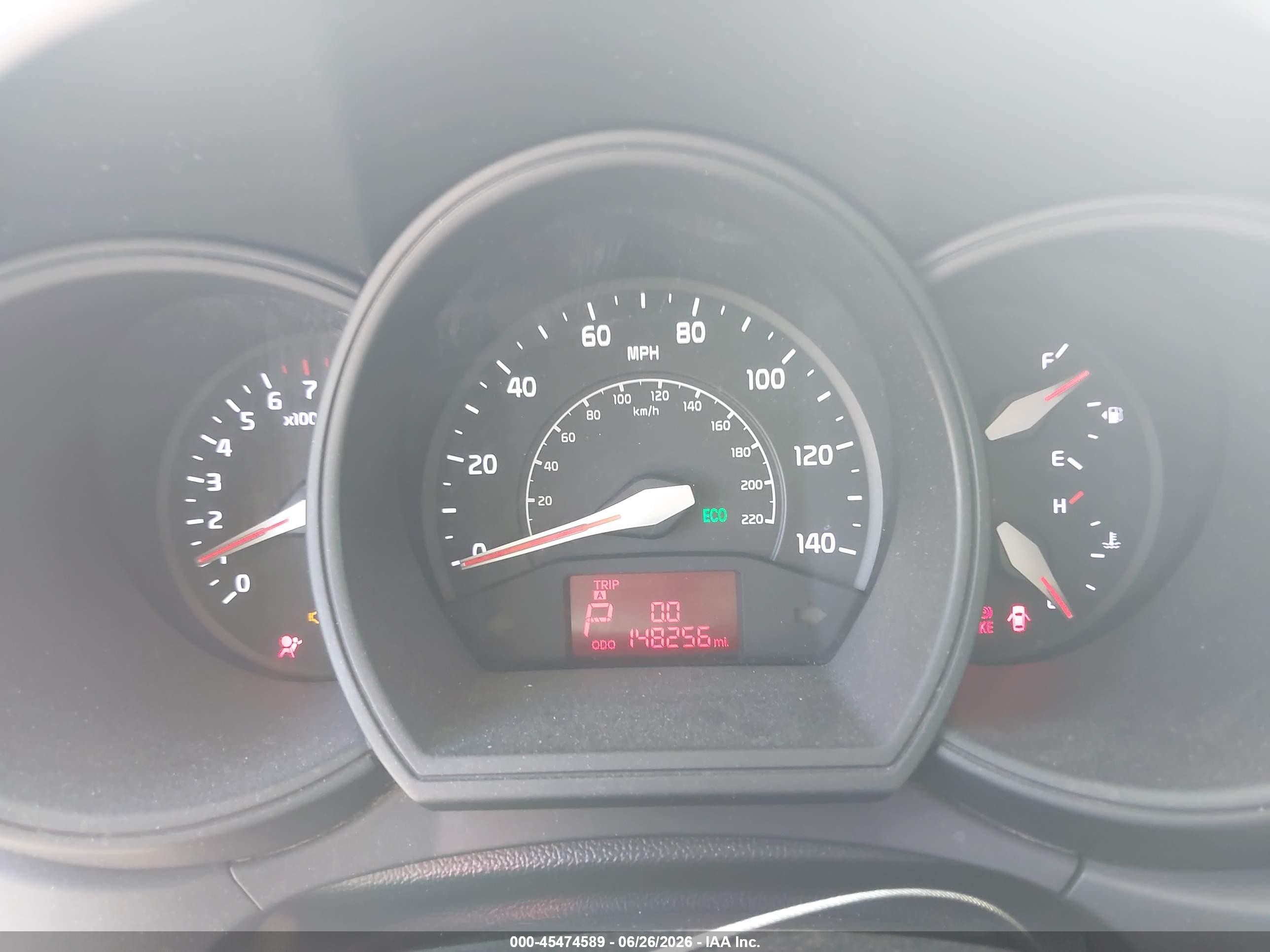 2015 Kia Rio Lx Белый vin: KNADM4A32F6458079