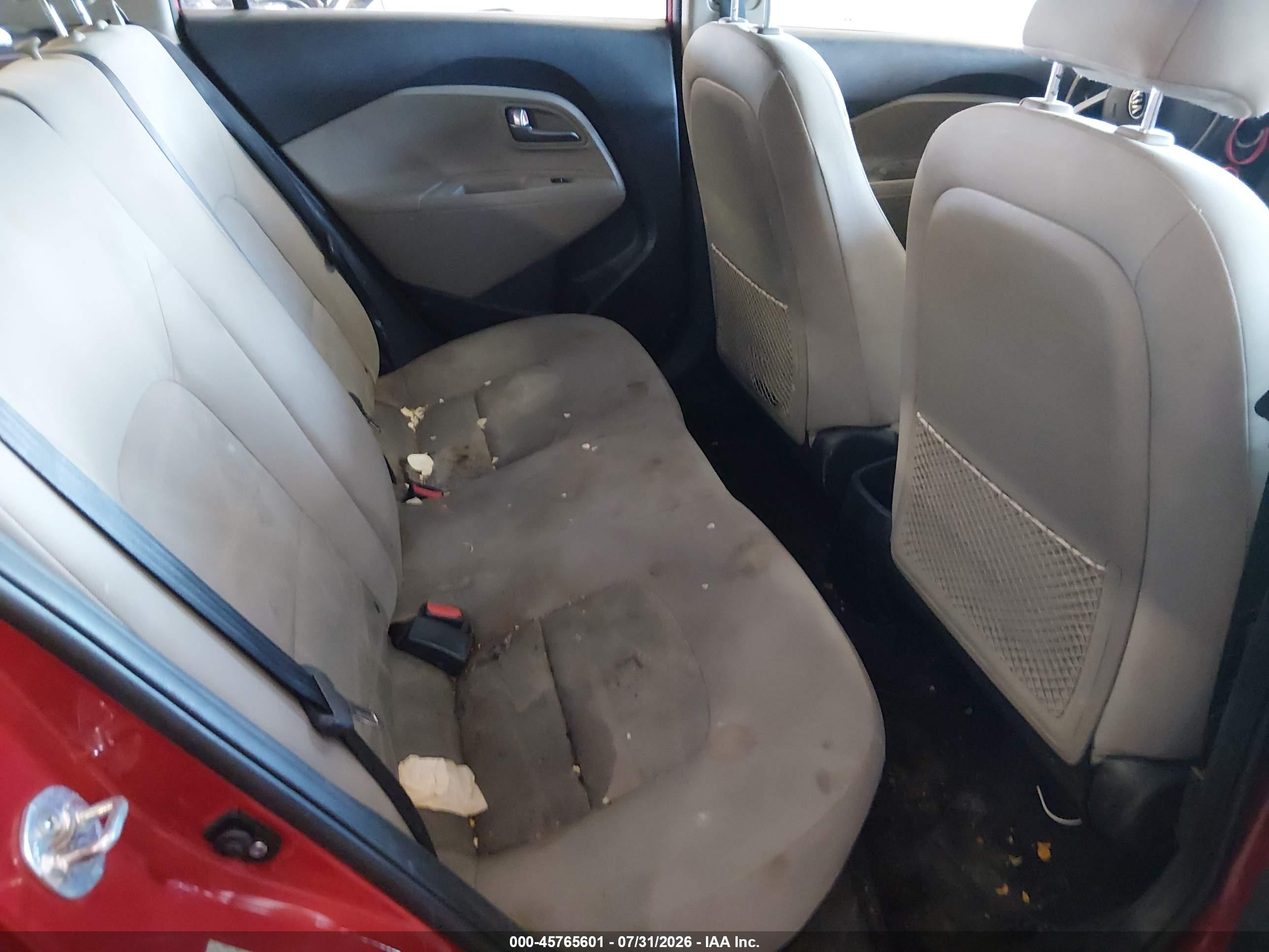 2015 Kia Rio Lx Red vin: KNADM4A32F6484505
