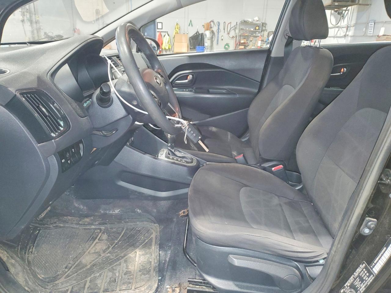 2015 Kia Rio Lx 4dr Black vin: KNADM4A32F6500203