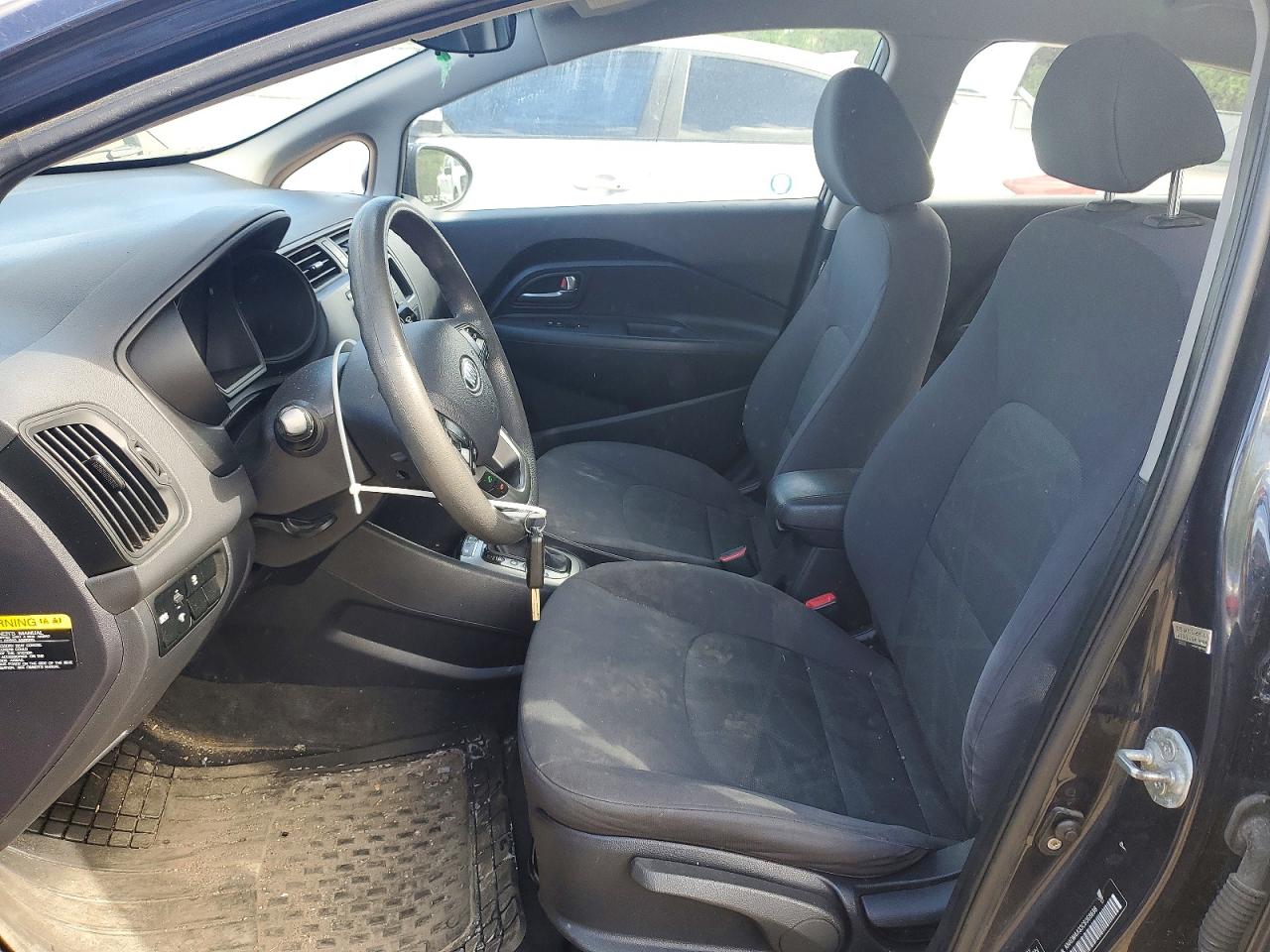 2012 Kia Rio Lx Синий vin: KNADM4A33C6068698