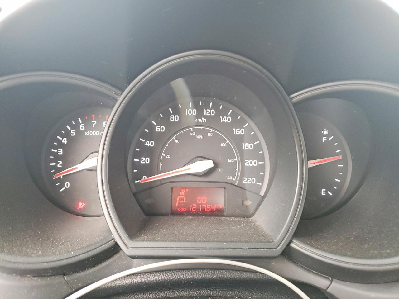 2013 Kia Rio Lx Gray vin: KNADM4A33D6131963