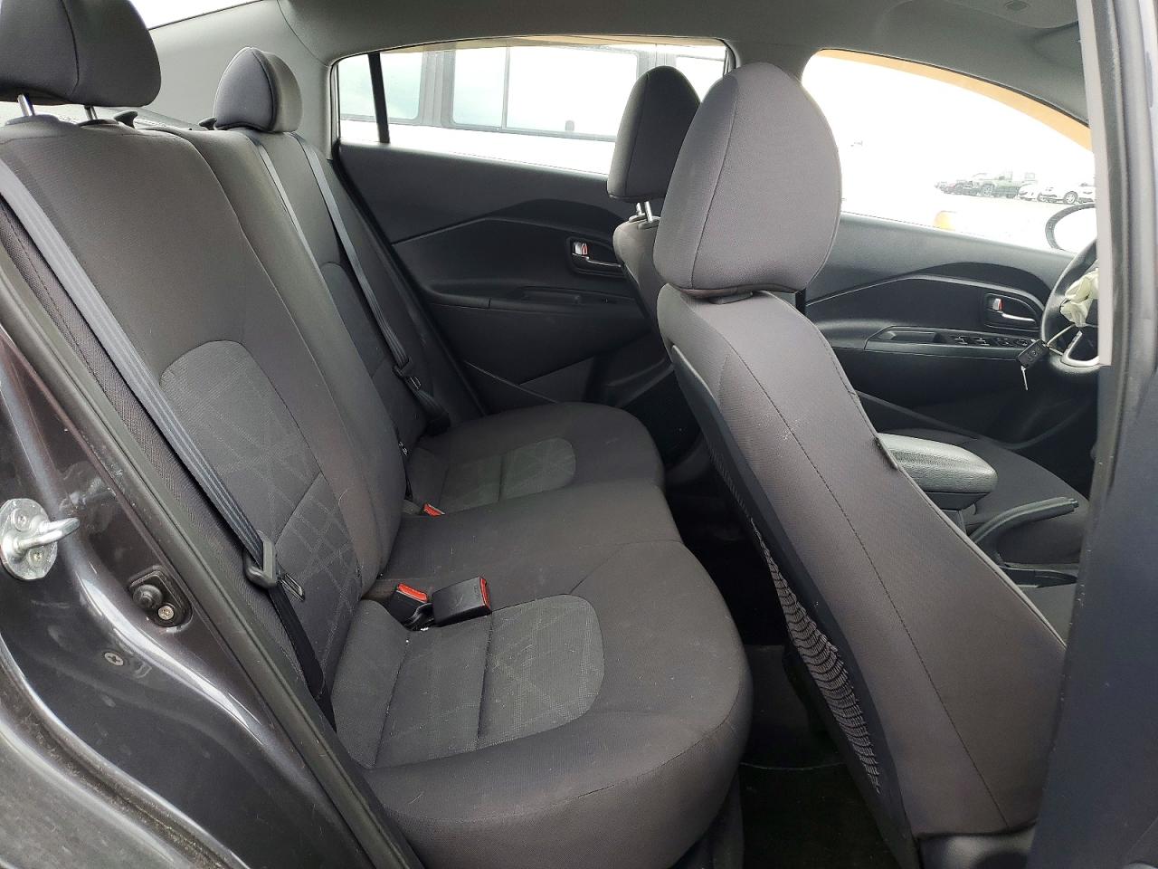 2013 Kia Rio Lx Gray vin: KNADM4A33D6131963