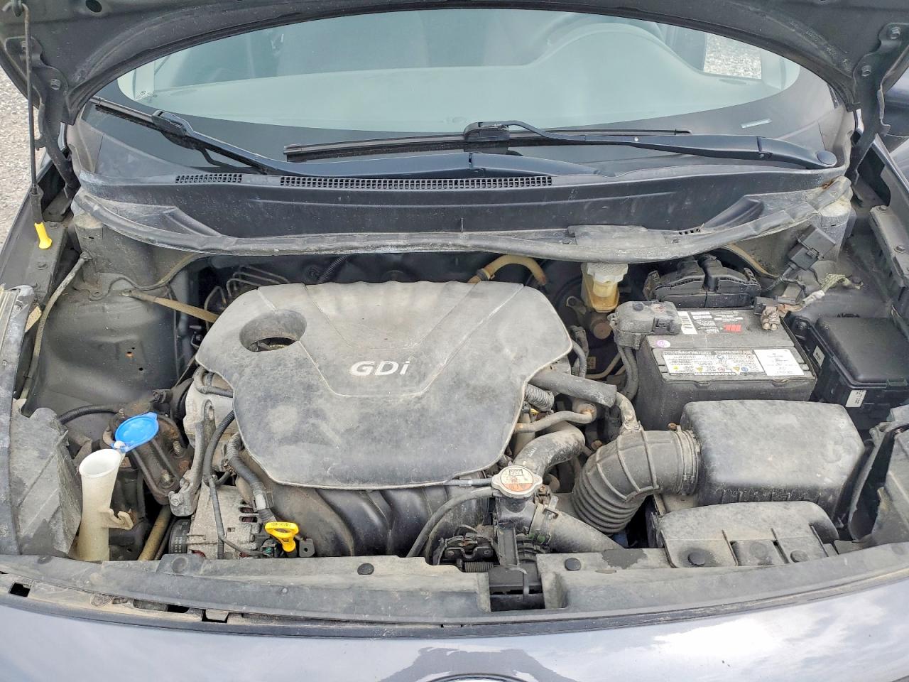 2013 Kia Rio Lx Gray vin: KNADM4A33D6131963