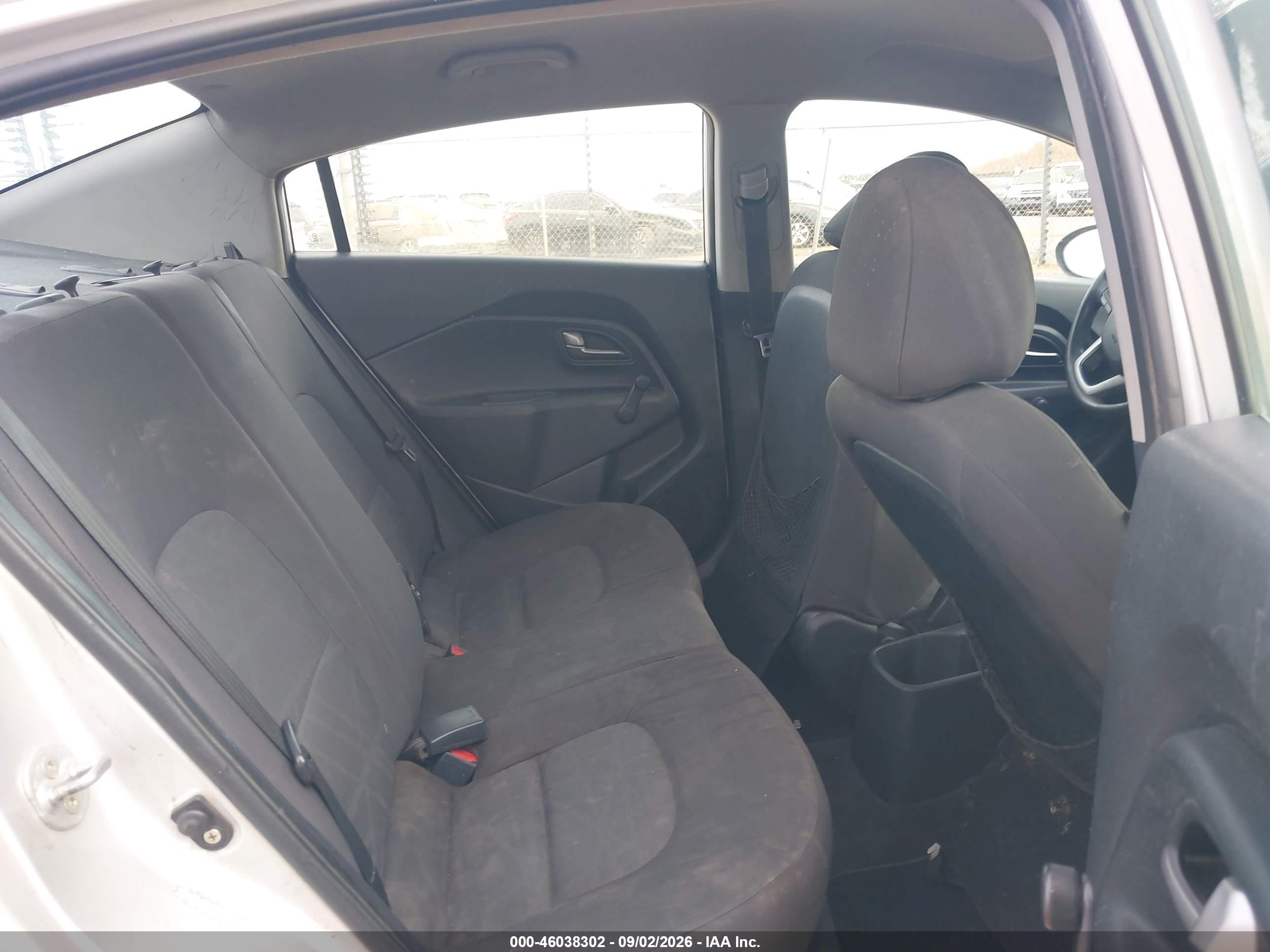 2013 Kia Rio Lx Серый vin: KNADM4A33D6137830
