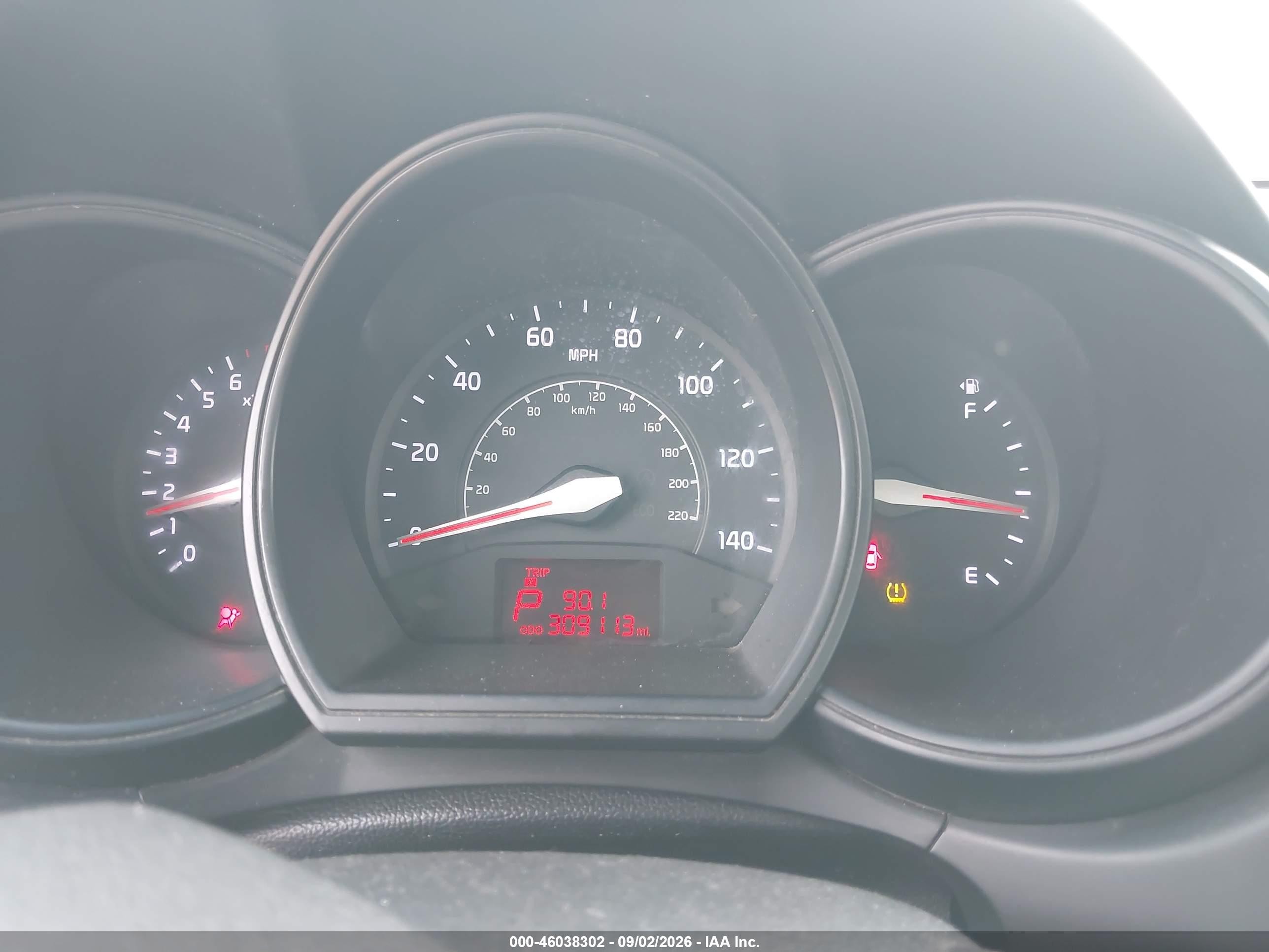 2013 Kia Rio Lx Серый vin: KNADM4A33D6137830