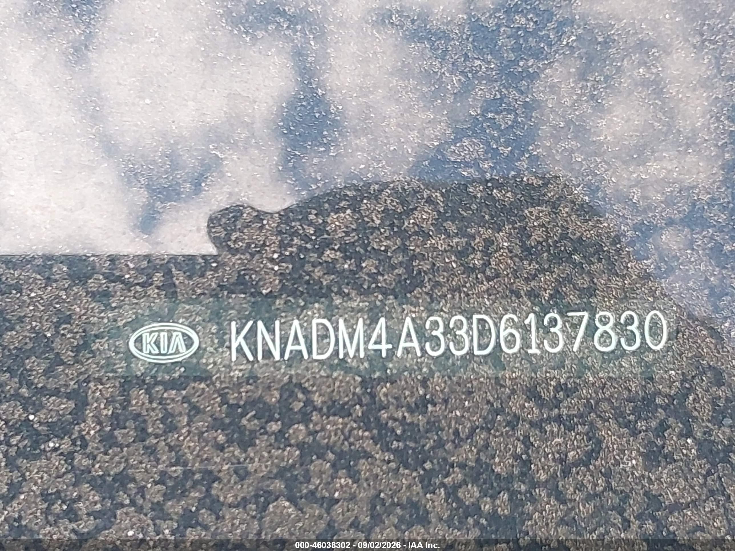 2013 Kia Rio Lx Серый vin: KNADM4A33D6137830