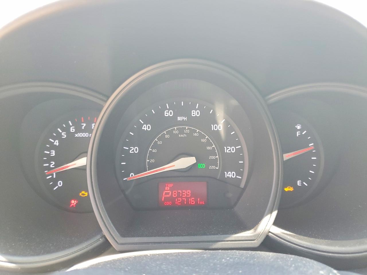 2013 Kia Rio Lx White vin: KNADM4A33D6226443